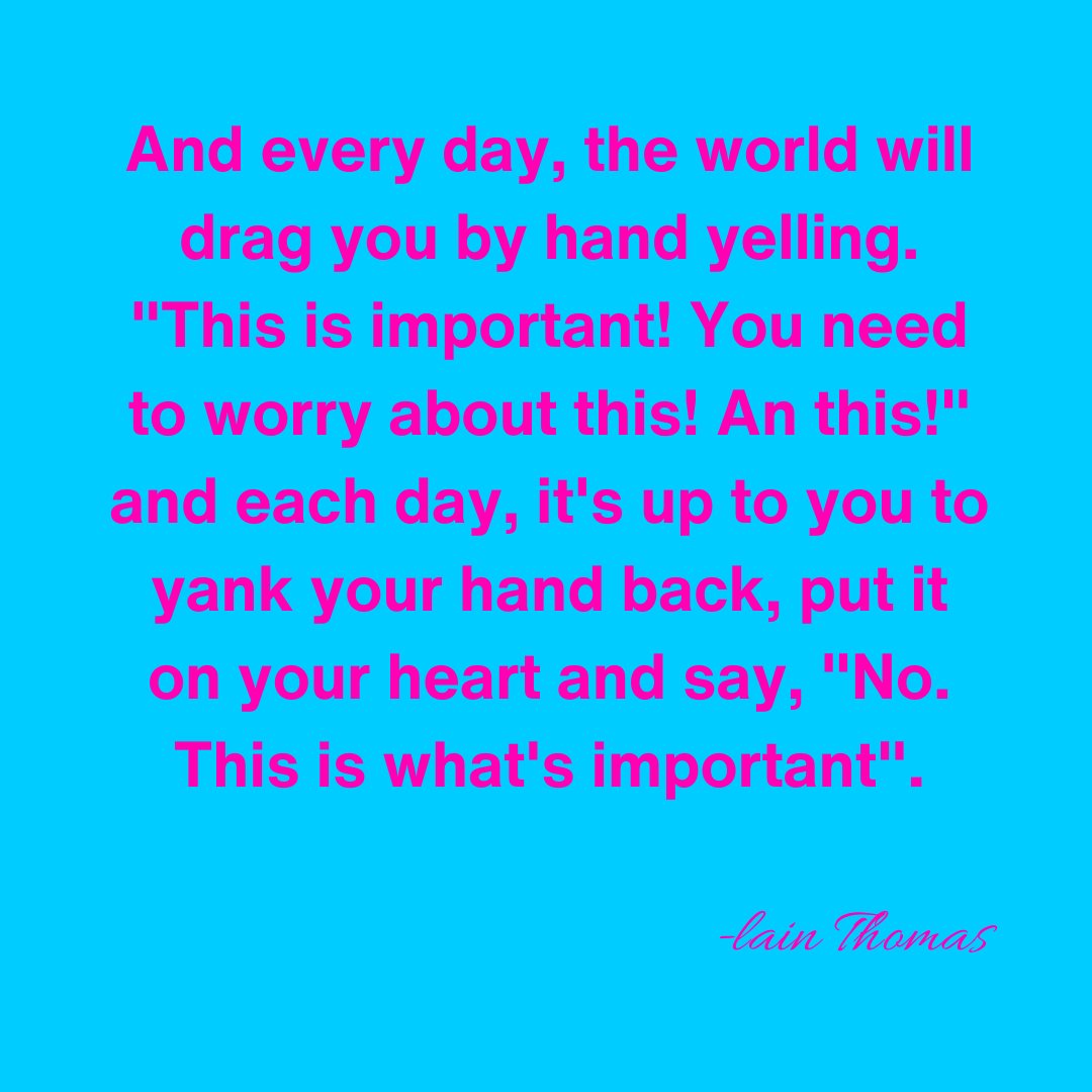 This is what important is❤️