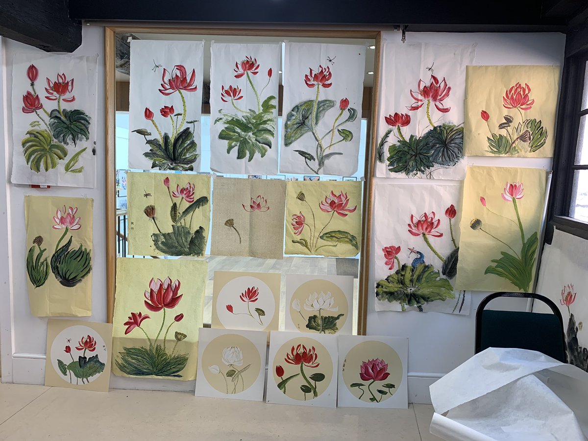 YeanTeo's tweet photo. Thanks for participating my Chinese ink painting workshop at @whitehorsebooks Marlborough. Never too late to learn something new. 
Upcoming workshop at @whitehorsebooks will be 28 Oct and 18 Nov. 

See you soon! 
#workshop #paintingworkshop #chineseinkpainting #brushpainting https://t.co/AMnP1ykJZ0