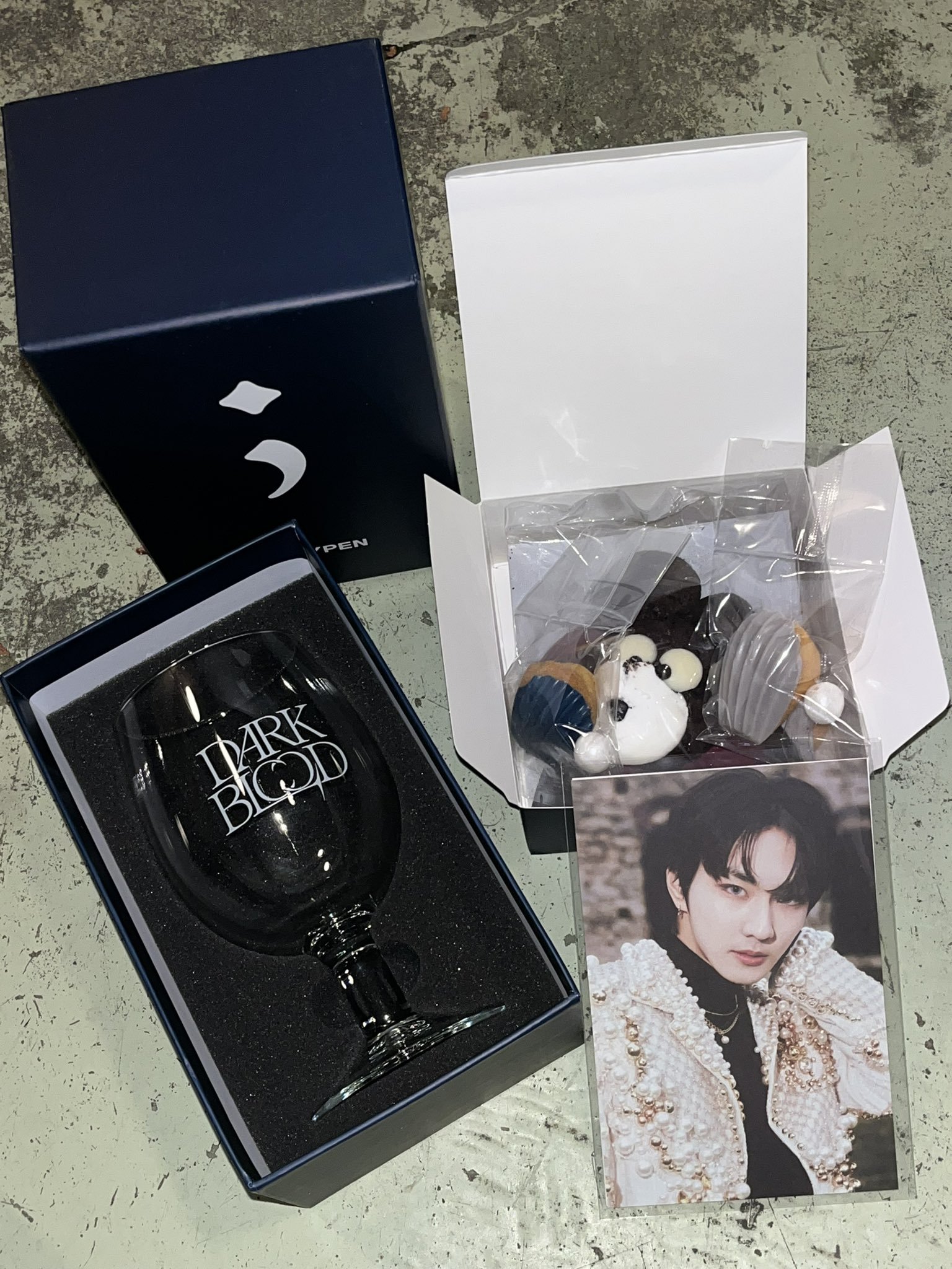 ENHYPEN DARK BLOOD show case ショーケース グラス ENHYPEN DARK BLOOD show case ショーケース グラス