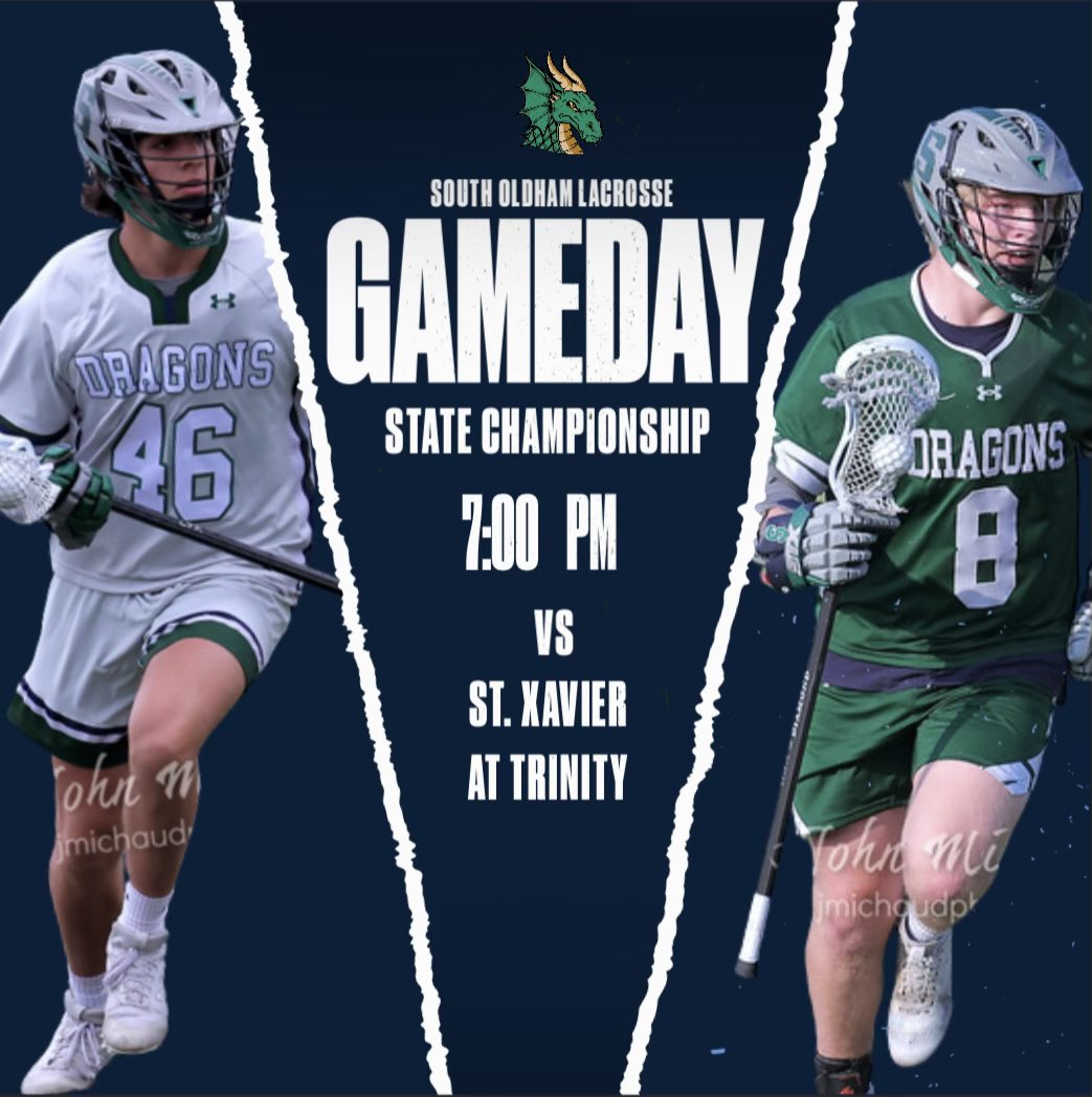 Championship Day! Dragons take on St. X tonight at Trinity!! 7pm Face-off. #southlax #wbd #LND #reloadrepeat #rentisdue #payday #greenmachine #ΣΟΕ