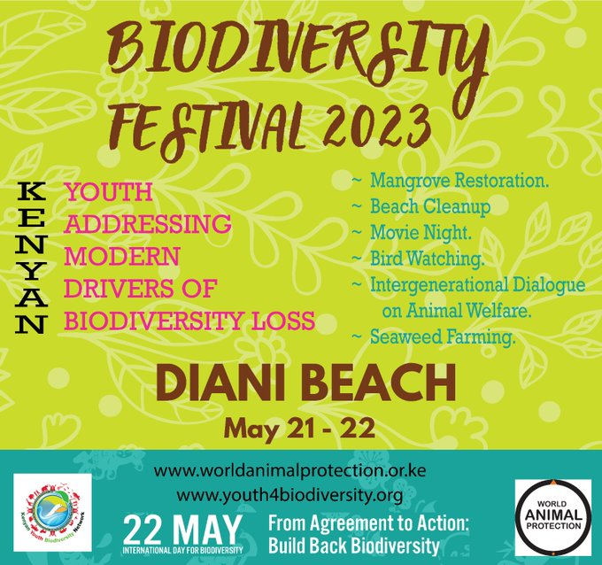 If you think the ocean isn’t important, imagine Earth without it
#biodiversityweek2023 #WorldBiodiversityDay #biodiversityfestival #Youth4Biodiversity #closethecages #Changelivesforever