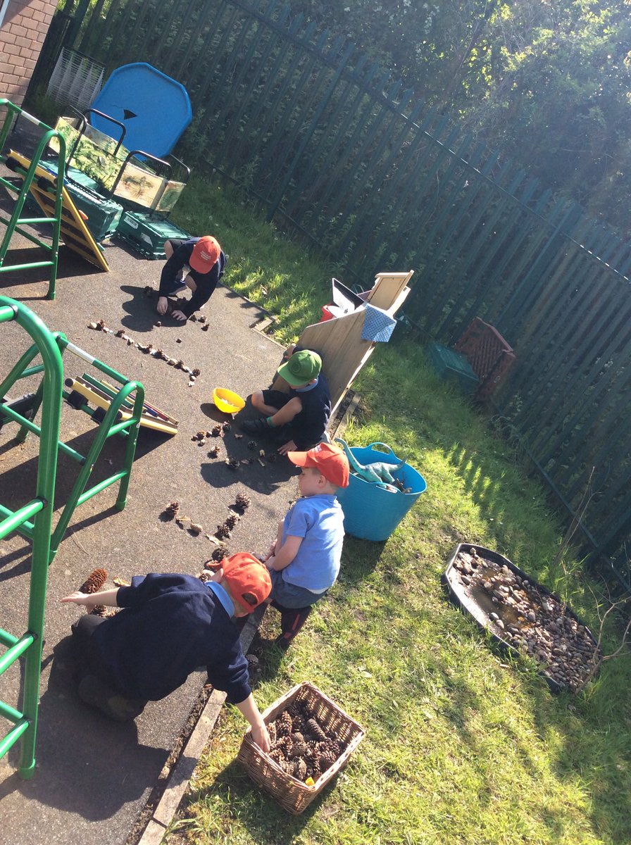 holstein_mrs's tweet photo. Monday-
This week we are reading the story The Hungry Caterpillar 🐛 Today we have been making caterpillars by threading beads on pipe cleaners, using the playdough and making the fruit with the Lego. In maths we have been exploring patterns outside.
@wild_bank @TrustVictorious https://t.co/wBF1sIDvxV