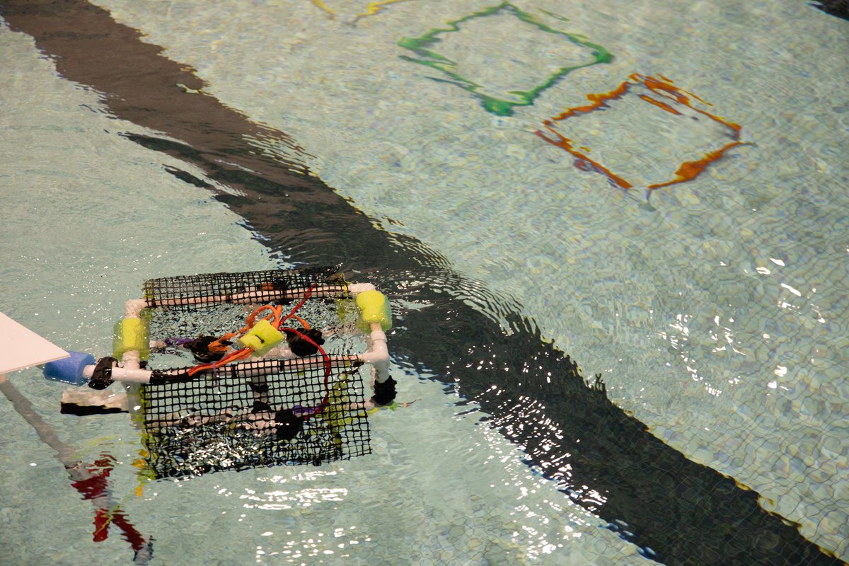 We had a great time hosting the <a href="/matecenter/">MATE ROV Competition | MATE II</a> Competition at the ODU pool! Students came from all over the Mid-Atlantic Region to build an underwater robot to help combat climate change, provide clean energy, and tackle mission tasks based on the real world. #watergame #VMASC #ODU