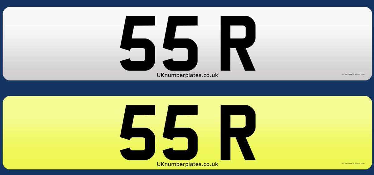 CherishedNumber's tweet image. 55 R - Number Plate For Sale £69,950
uknumberplates.co.uk/reg/55-r/

#numberplates #uknumberplates #r