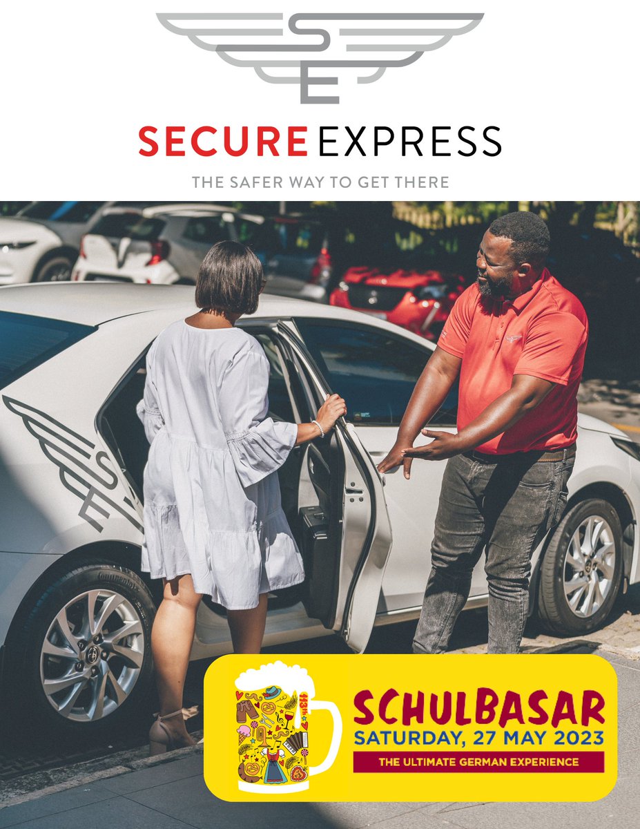 DSJ (@dsj_school) on Twitter photo Be sure to look out for <a href="/SecureExpressZA/">Secure Express</a> at this year's #Schulbasar ๐
Download. Register. Ryde.
onelink.to/jsgyx7
#UltimateGermanExperience #Basar23 Be sure to look out for <a href="/SecureExpressZA/">Secure Express</a> at this year's #Schulbasar ๐
Download. Register. Ryde.
onelink.to/jsgyx7
#UltimateGermanExperience #Basar23