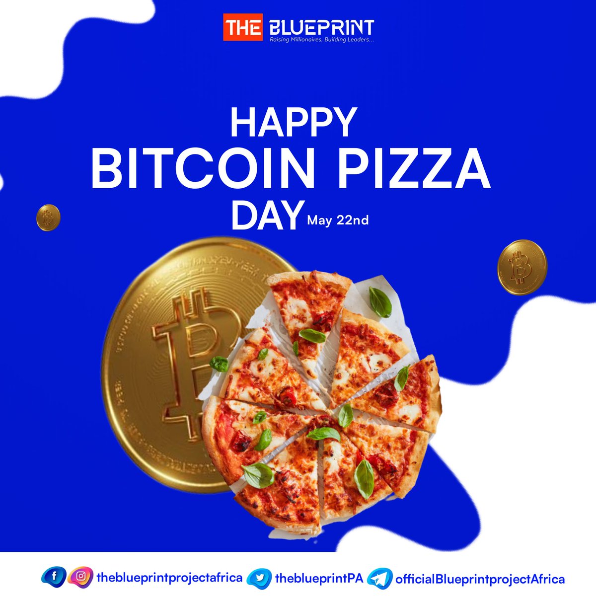 13 years ago, Laszlo Hanyecz, a Floridian programmer, bought 2 Papa John's pizzas valued today at $270M.
Let's celebrate this Era 💥✨💥
HAPPY #BitcoinPizzaDay2023 🍕🍕🍕🍕