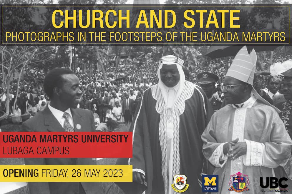Join us for the Launch of @umunkozi Mini-Exhibition on Church and State: Photographs in the Footsteps of the Uganda Martyrs' . We’re proud to feature newly-available pictures from @ubctvuganda & relics from Catholic church history in Uganda. Location— @umunkozi Rubaga Campus.