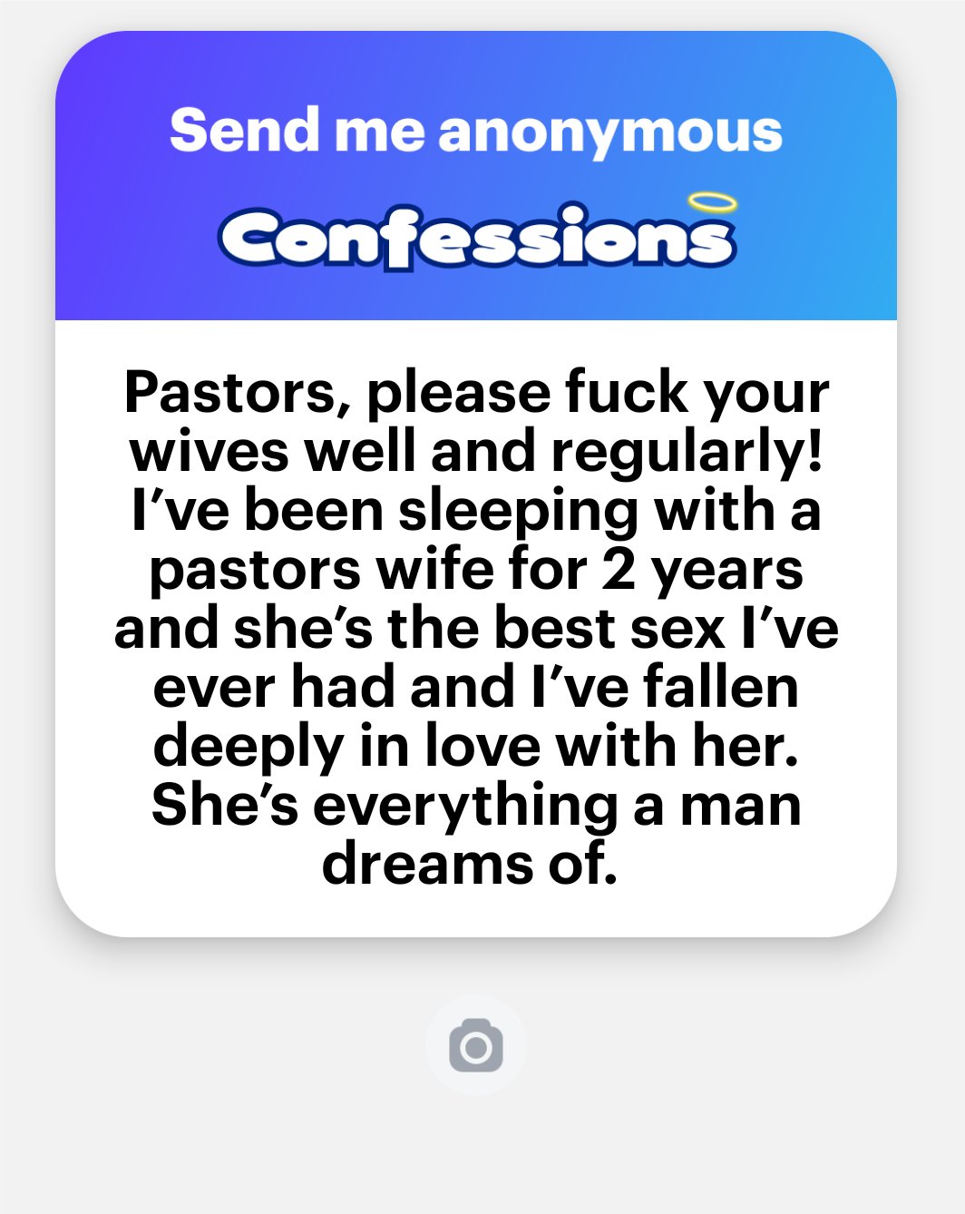 sex confessions of pastors wives Porn Pics Hd