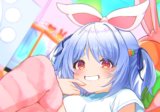 和弥さんよりお顔バトン頂きました イラストアップにあんまりすることないから新鮮かも～!  スルーしていただいても問題ありませんー! よしなに   