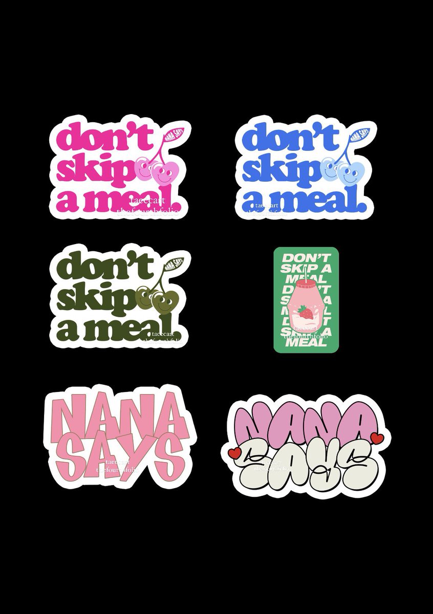 taeecart's tweet photo. wts lfb ph ww

.◜◡◝ nana says jaemin sticker pack

↳ ₱40 ea design; ₱95 ea a5 sticker sheet
↳ matte / glossy available
↳ more details in the form

order form: https://t.co/FmBKiuVtuL

for international GOs, send me a dm :)

# wts lfb ph jaemin https://t.co/JHq9GKCgP2