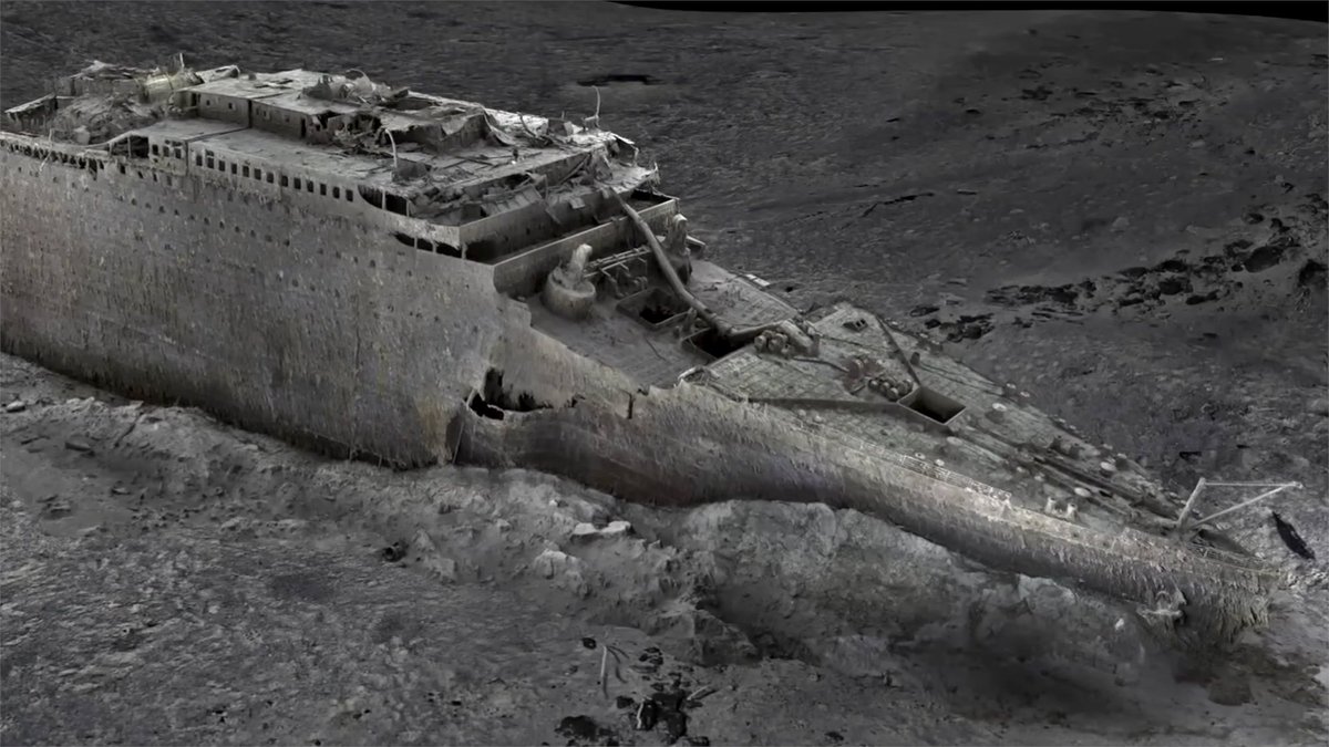 The Onion on Twitter "Full 3D Scan Reveals Titanic Completely Ruined