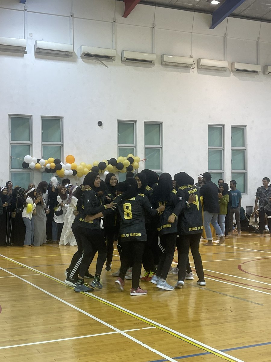 CHAMPIONS!! 

<a href="/SN_MNU/">MNU School of Nursing</a> takes the Third set and are the Champions of 9TH MNUSU Inter-faculty Volleyball Tournament 2023 (Women’s division).

Score update | Set-03.
<a href="/fhsmnu/">Faculty of Health Sciences</a> 07 | 25 <a href="/SN_MNU/">MNU School of Nursing</a>

#mnusuifvbt23
