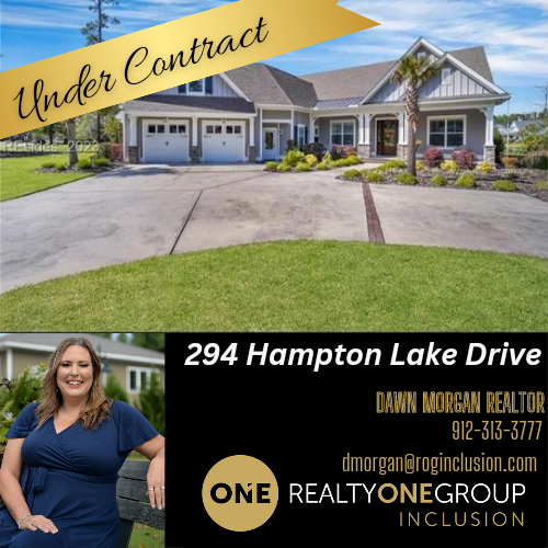 We are officially UNDER CONTRACT on this gorgeous Hampton Lake community home.🎉®️☝️🏡🎉

#DawnMorganRealtor #UnderContract
#LowCountryLiving #LuxuryHomes #BuyersAgent
