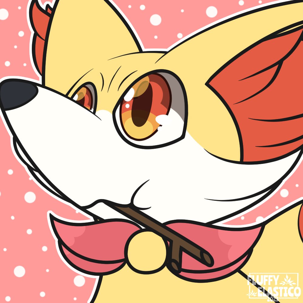 🦊🎀Fennekin eating sticks!~🎀🦊

#Fennekin #Pokemon #Furry