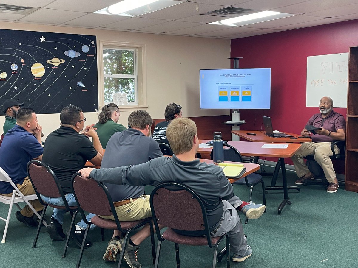 shoreup's tweet photo. SHORE UP!'s Weatherization Program is expanding! We will be providing home weatherization services to all nine counties on the Eastern Shore of Maryland. our initial contractor meeting was held last week for contractors who are interested in working with us.
#contractorsneeded https://t.co/XRyq5yYspH