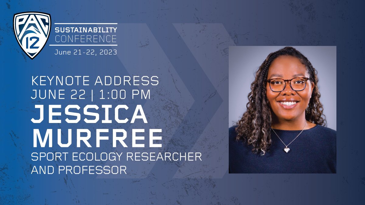One month away! 

Join me in bringing environmental justice center stage at the <a href="/pac12/">Pac-12 Conference</a> Sustainability Conference. It will take all of us: 

June 21-22, 2023
📍 <a href="/Stanford/">Stanford University</a>
👉🏾 Pac12.me/23Susty

 #Pac12TeamGreen
