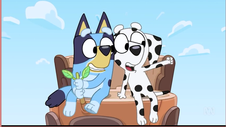 RariCo4Ever's tweet photo. (( Got from @DenzelPup Hee Hee
Question of the Day:
Who are / is your favourite #BlueyCharacters ? You can give screenshots of them.
Mine: Bluey, Rusty, Chloe, Calypso and Honey. To name a few. )) https://t.co/Zf3DOdBwWe