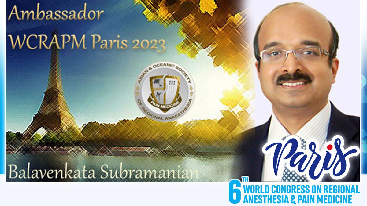 ESRA_Society's tweet photo. #WeHaveTheWorld
In the latest issue of the #ESRAupdates, @Steve_Coppens presents 3 ambassadors of the #ESRAworld2023 ๐ซ๐ท
Each of them will represent their continent on social media before and during the congress, follow them!
๐ฅ @anesthesiadocmd, @BalavenkatSubr1 & @BarrowCeleste https://t.co/dpRZKpMGDc