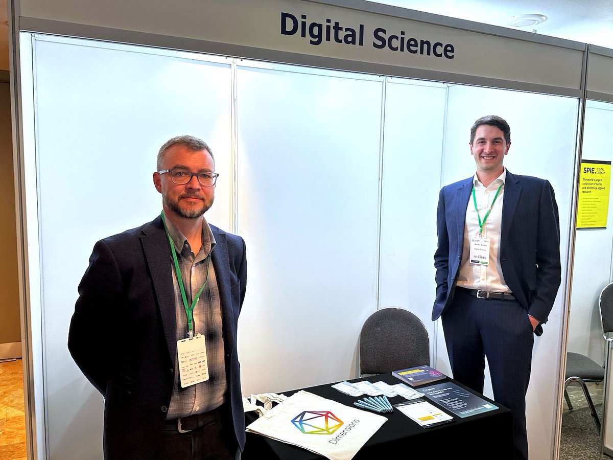 digitalsci's tweet photo. We're pleased to be attending #INFO2023, the largest event of its kind for the information community in Israel! 🙌

If you're at the event, make sure to say hi to Daryl &amp; Marko at the @digitalsci stand - showcasing @DSDimensions @altmetric &amp; @figshare.

https://t.co/VdUqz5k8NU https://t.co/9lberV8ROR