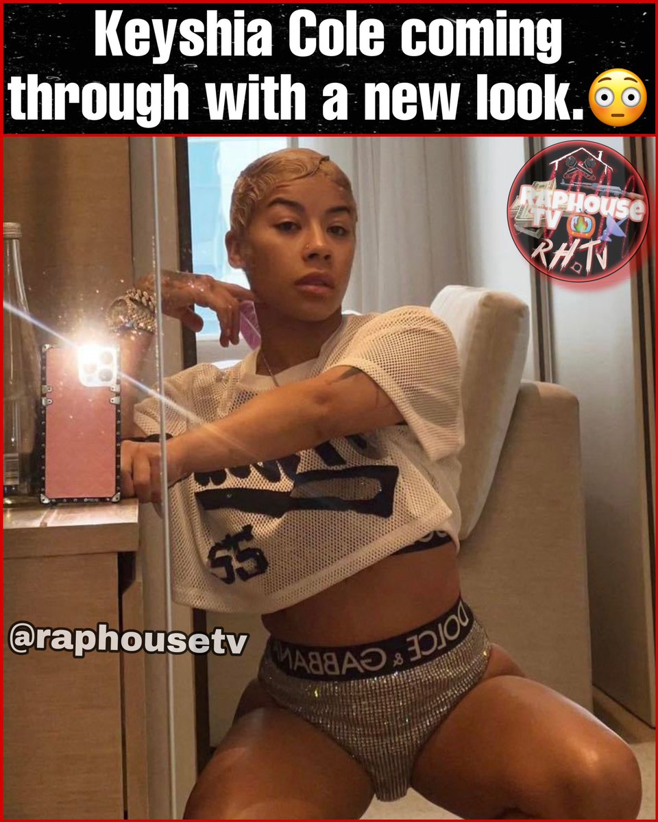 Keyshia Cole coming through with a new look.😳