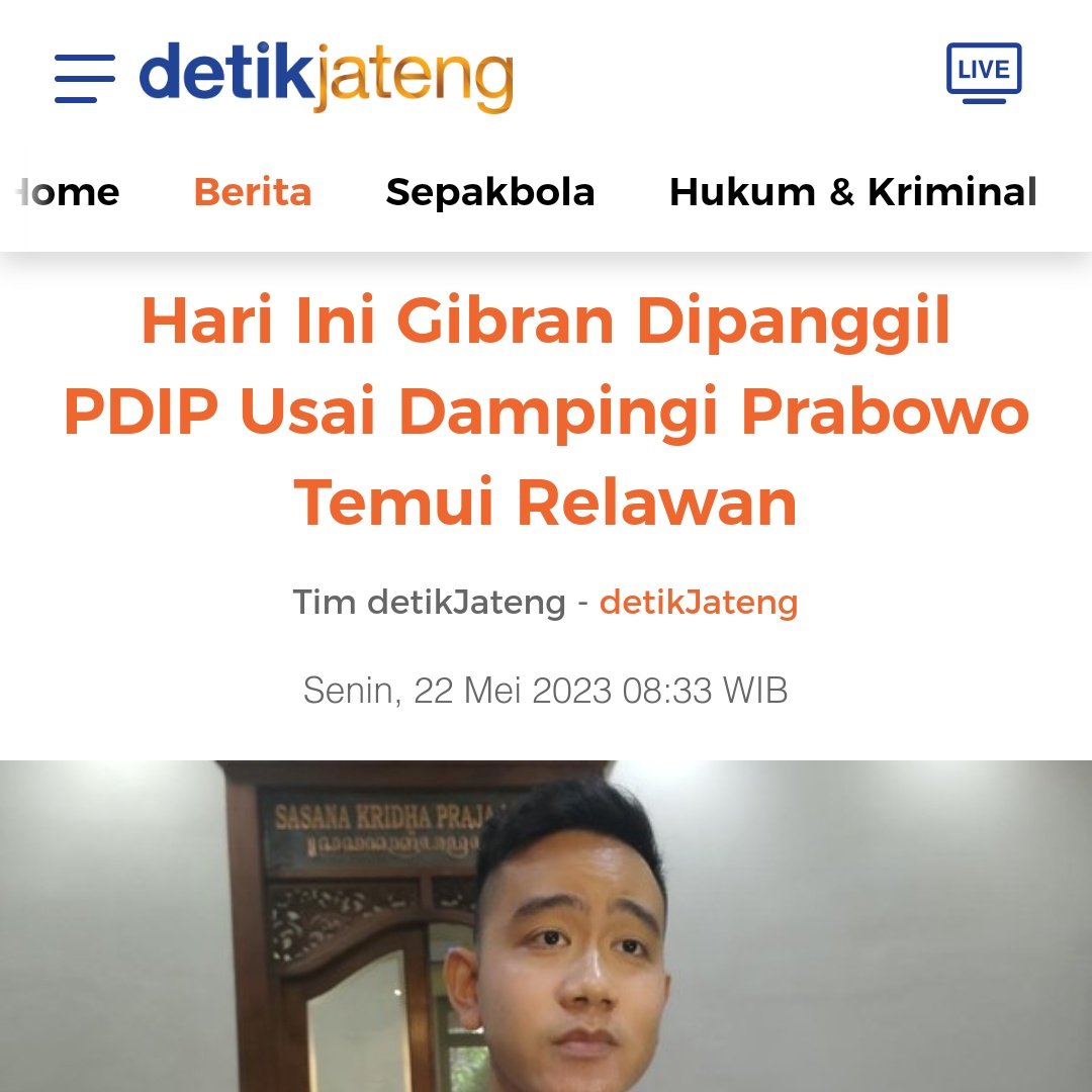 Kecenderungan arah Presiden dukung Poros Wantimpres - Hambalang - TNI AD Polri Bersatu,

Juga tergambarkan dari langkah Gibran dampingi Prabowo, yang mengundang reaksi keras dari Teuku Umar

🌐
x.com/ratu_adil/stat…