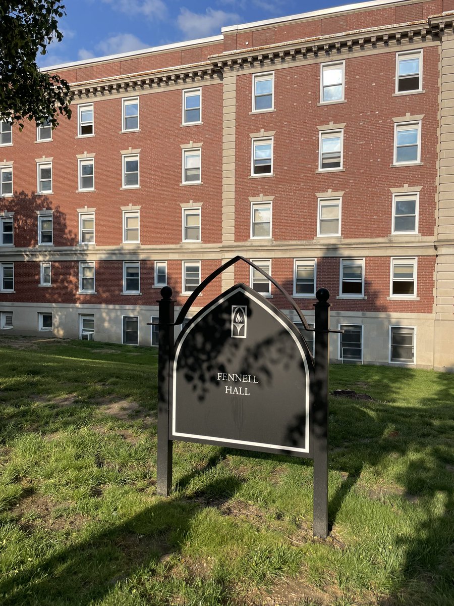 PC Class of 93 on Twitter "One last look at Fennell Hall 🖤🤍"