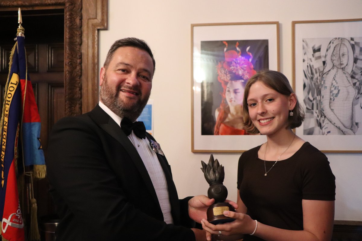 benendenschool's tweet photo. Members of the Combined Cadet Force were awarded for their hard work and determination with a delicious dinner and prizegiving on Friday. Particular congratulations to Zara, who earned the Major Vanessa Lloyd-Davies Sword of Honour for her exemplary leadership. https://t.co/Ez16Lqd1JY