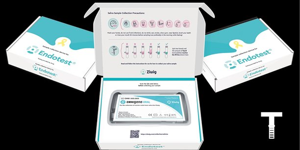 aympontier's tweet photo. A Lyon, la biotech 🇫🇷 Ziwig a annoncé le premier test salivaire de détection de l'endométriose, une maladie chronique touchant environ 10% des femmes. Ce test non invasif, dit Endotest, est une avancée majeure face aux moyens de détection actuels, qui sont jugés inefficaces. ⤵️

Le test est basé sur la détection de micro-ARN dans la salive, des biomarqueurs déjà identifiés comme potentiels indicateurs de l'endométriose. Ziwig a collaboré avec cinq centres hospitaliers français pour identifier 2 600 micro-ARN humains, et détecter 109 impliqués dans l'endométriose. 

Grâce à des outils de séquençage haut débit et des algorithmes d'intelligence artificielle (IA), le test affiche une fiabilité de 98% : « Nous récupérons une très grande quantité de datas, de l'ordre de 4 gigaoctets, par prélèvement biologique. Détecter les voies de signalisation de l'endométriose sans l'intelligence artificielle n'aurait pas été possible », affirme Gilles Doumer le vice président de l'entreprise.

Le fonctionnement est simple : la patiente prélève un échantillon salivaire à domicile et l'envoie, avec une ordonnance, à un laboratoire d'analyses partenaire. Ce dernier traite l'échantillon via son outil de séquençage très haut débit couplé à l'algorithme propriétaire de Ziwig. Le résultat est ensuite transmis sous une dizaine de jours.

Venant de bénéficier du marquage CE, l'Endotest est déjà commercialisé dans 15 pays, dont 9 de l'UE, à un prix moyen de 800 euros. La France devrait être le premier pays à rembourser l'Endotest, Ziwig espère obtenir ce remboursement en 2023. « Notre plan de déploiement se poursuit comme prévu, avec une moyenne de dix nouveaux pays par trimestre. Nous avons également un rendez-vous important avec la FDA où nous avions déposé un dossier de pré-soumission en décembre, et nous visons le Moyen-Orient et l'Asie dès le second trimestre », complète Yahya El Mir, le fondateur et président de Ziwig.

A l'avenir, la biotech vise à utiliser les biomarqueurs pour aider à la détection d'autres pathologies, et à mieux individualiser les traitements. La V2 de son Endotest devrait également pouvoir déterminer si une femme est susceptible de développer des marqueurs d'infertilité en lien avec l'endométriose avant même que celle-ci ne se développe.

Source : https://t.co/WG9xEJ3rwq