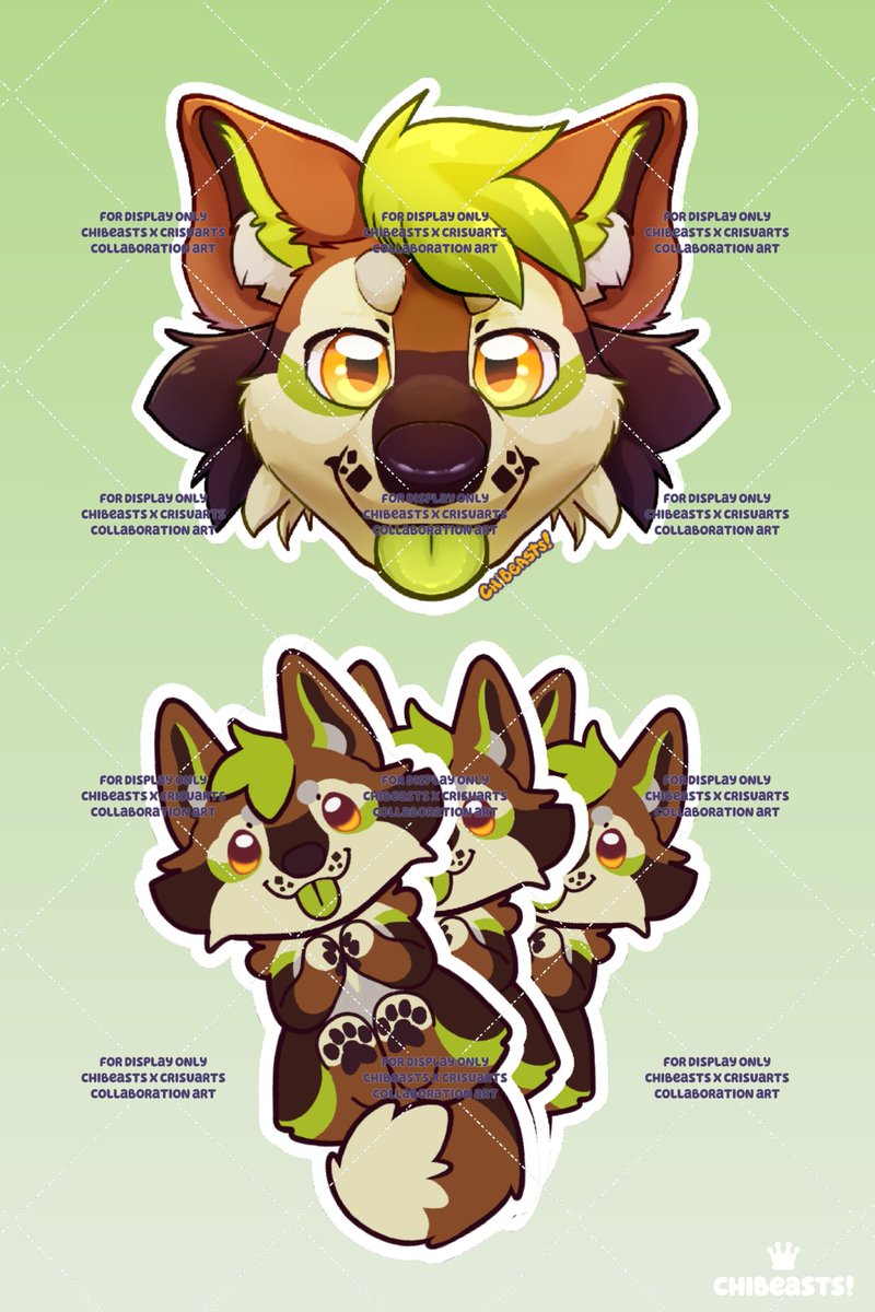 chibeasts's tweet photo. More things including:
✨ Laminated badge (art made by @chibeasts)
✨ 1 pack of 15-20 exclusive holo stickers (art by @chibeasts)
✨ 2 reference sheets (art made by @chibeasts and @CrisuArts)
✨Retro lanyard and printing / lamination services by @PurrintPrints https://t.co/PhdrhWD7vt