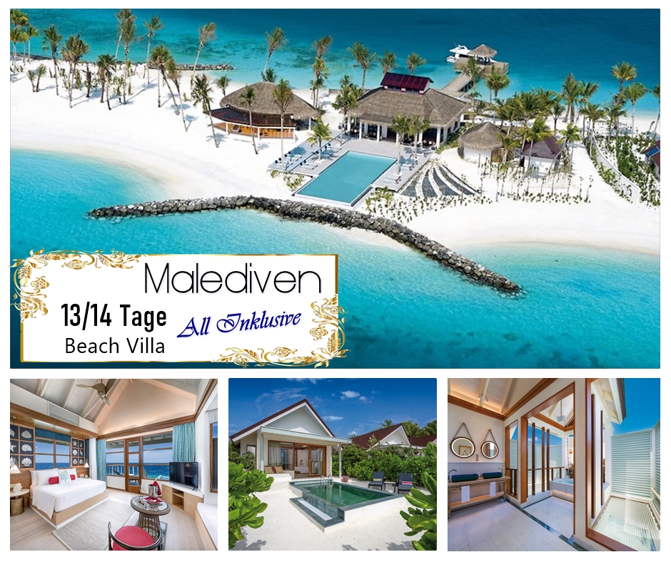 ✨💎 exklusiver 5 - Sterne - Urlaub 💎✨
🌞🌴🐟  MALEDIVEN   -  All Inklusive 🐟🌴🌞
🎯 Janaur - April 2024 🎯

➡ flughafen-lastminute.de/lastminute/?re… 👀

🔊Werbung #malediven #reisen #urlaub #luxus