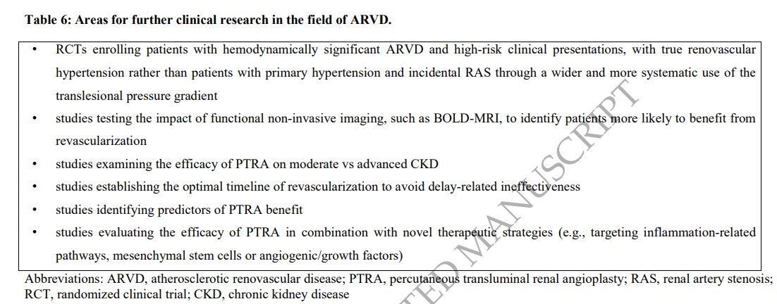 🚨NEW clinical practice document:
Atherosclerotic Renovascular Disease 
👉by the 'European Renal Best Practice'  board of the 'European Renal Association'  
👉&amp; the Working Group 'Hypertension &amp; the Kidney' of the 'European Society of Hypertension'
🔓bit.ly/3WpyKwE
