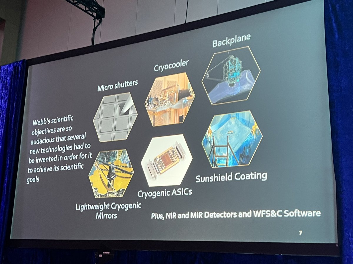Organizations must innovate or fall behind. Nine new technologies had to be invented to achieve the audacious scientific goals of James Webb Space Telescope - keynote speaker Gregory Robinson, Former Director, NASA, JWT #space #engineering @NASA @a3automate #Automate2023