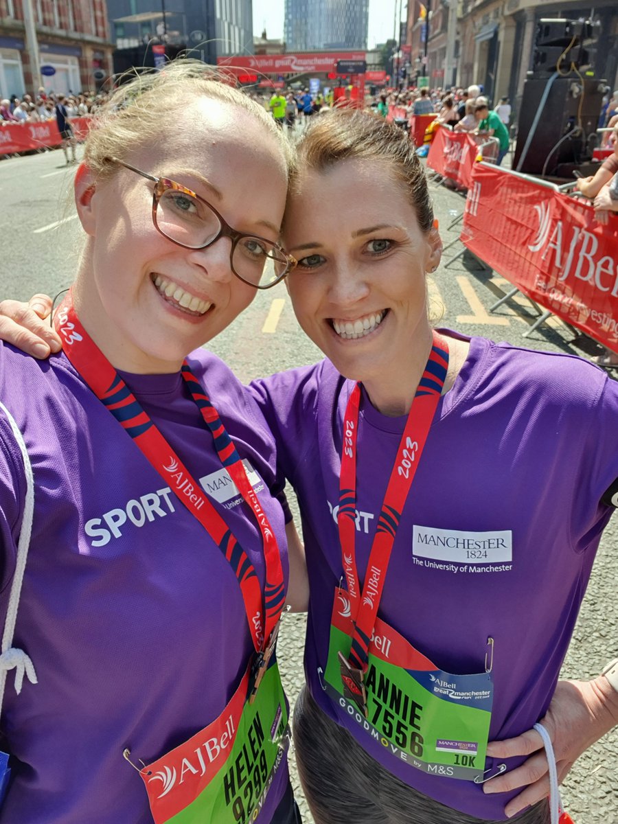 LydiaBeckerIII's tweet photo. 🏃The Becker was well represented at the Manchester 10k yesterday by Helen Parker, @AnnaGrayNeuro, @GChattrakarn, Clara Whiteley, Olivia Shorthouse and Ivy Usansky as part of the @OfficialUoM #PurpleWave 

👏Congratulations to everyone who took part! https://t.co/bRBnBed0X7