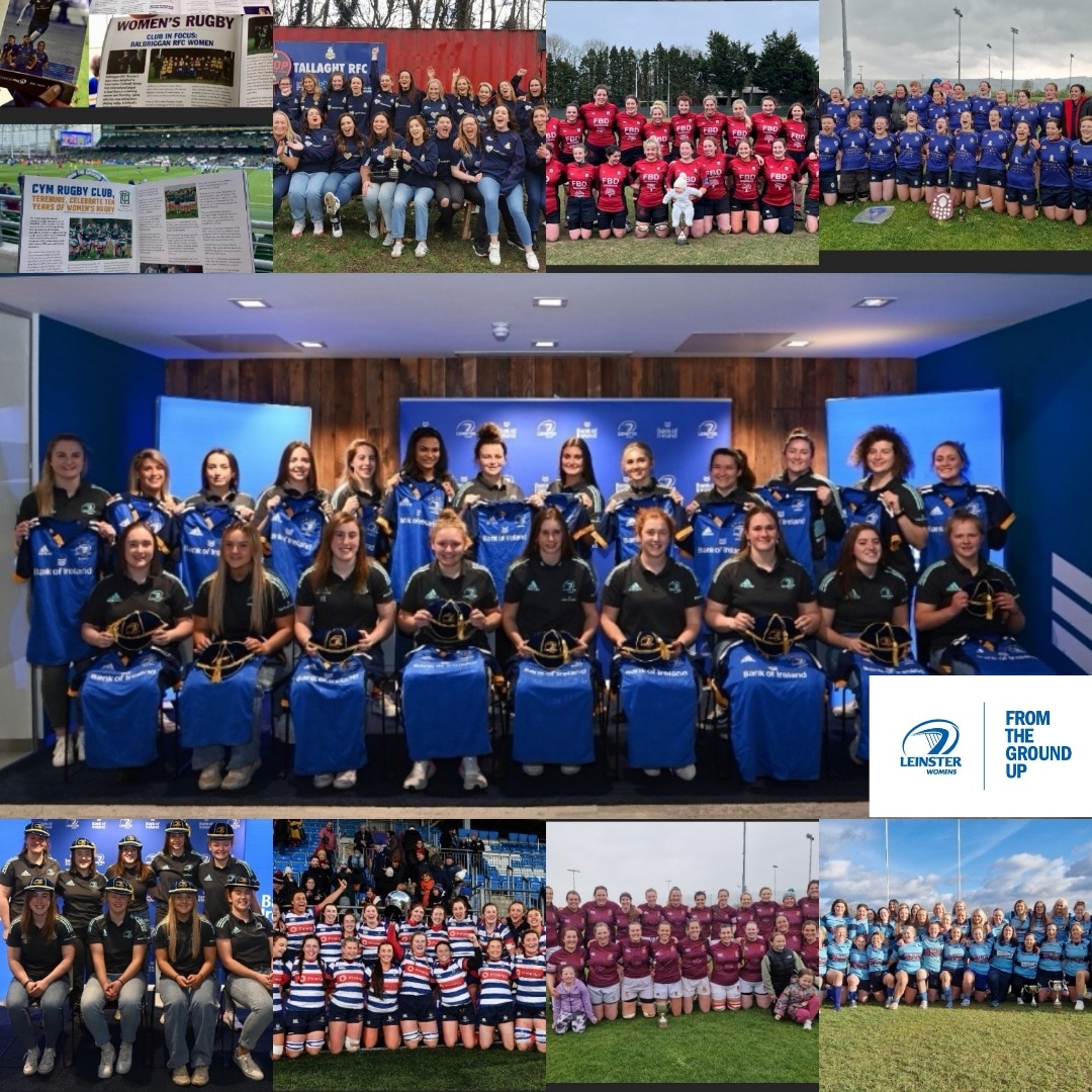 Ahead of this evenings Leinster Womens AGM, we bid farewell to an incredible season of Women's rugby. We would like to thank all clubs for their hard work and support this season. Your pictures, your videos, your stories have been fantastic and an absolute joy to share 1/2