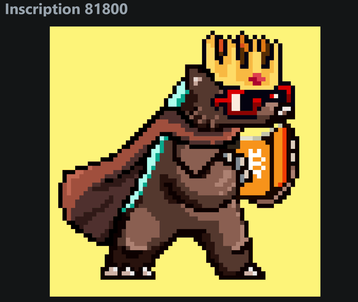 HueChardwood's tweet photo. Why is there a #ordinals 10k collection with all original art that is literally #bitcions spirit animal and starting under 100k inscriptions and no one is talking about it? @HoneyBadgersBtc
@LeonidasNFT @TO @saylor @huuep https://t.co/tgqLq5Zamf