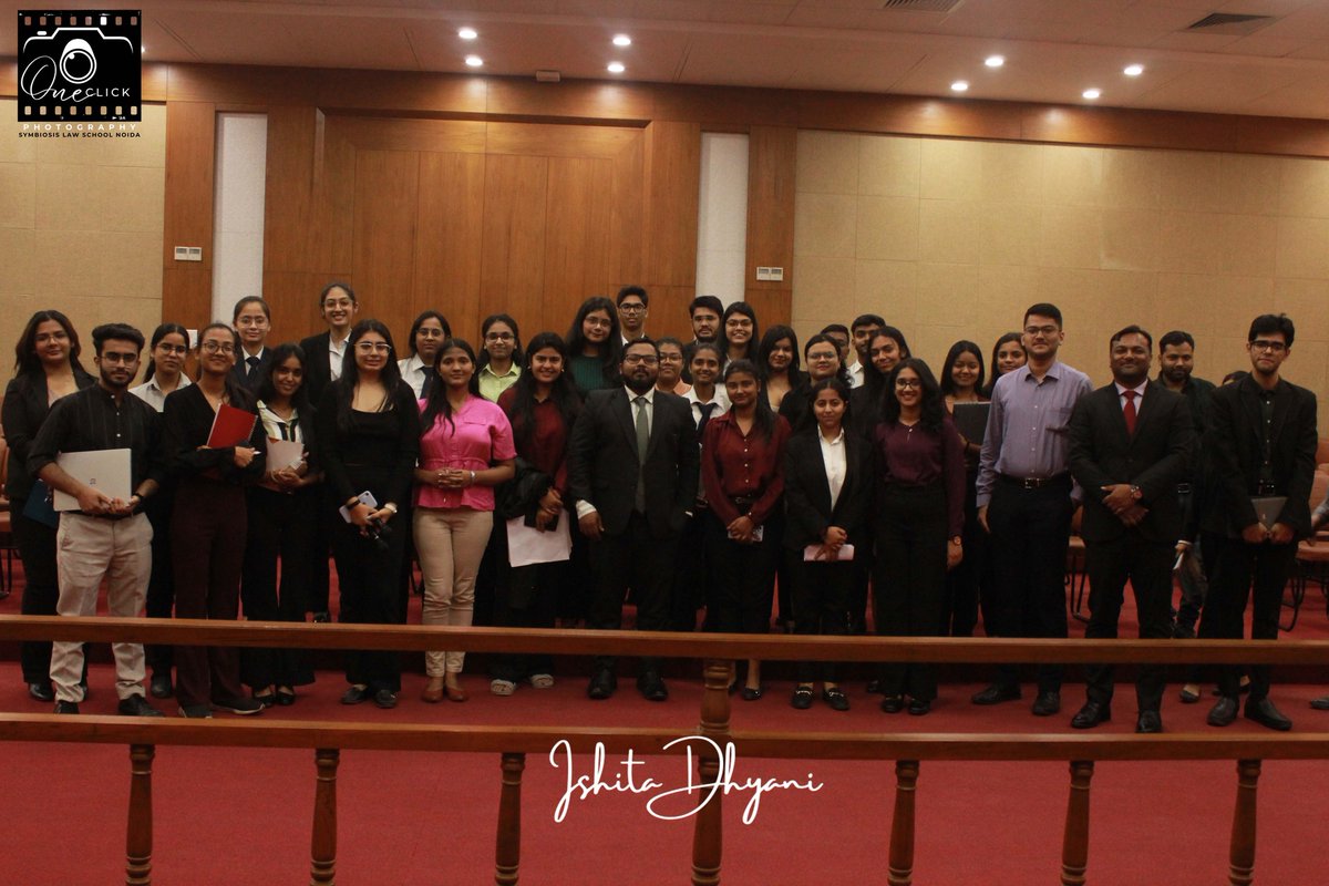 Inspiring seminar on #SustainableDevelopment Principles in Investment Law! Thanks to Argha Kumar Jena for sharing expertise and students for engaging in thought-provoking discussions. #InvestmentLaw #Seminar #Inspiration #sls #symbiosis #noida #symbiosislawschool