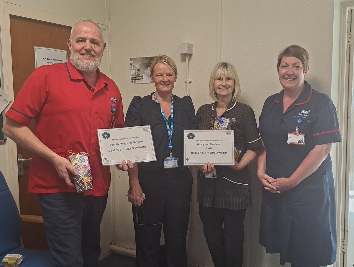 Last 2 Thank yous awarded to <a href="/B6Ward/">B6 Ward</a> &amp; <a href="/AMUSHH2/">AMUSHH 💙</a> after #DementiaActionWeek for being champions for our patients living with Dementia 🩵👏🏻 <a href="/Karen277208291/">Karen mulholland</a> <a href="/Michellepennin/">Michelle 💙</a> <a href="/HazelE6Byron/">Hazel Evans</a> <a href="/tomparkerevans/">Tom Parker-Evans</a> <a href="/jellybeanscot/">gail daly-brown 💙</a> <a href="/AmyBeddows/">Amy Beddows 🌟</a> <a href="/StockportNHS/">Stockport NHS FT</a> <a href="/hilsdotcom/">Hilary Wooding</a> <a href="/helshow1/">HH</a> <a href="/NicolaFirth6/">Nicola Firth</a>