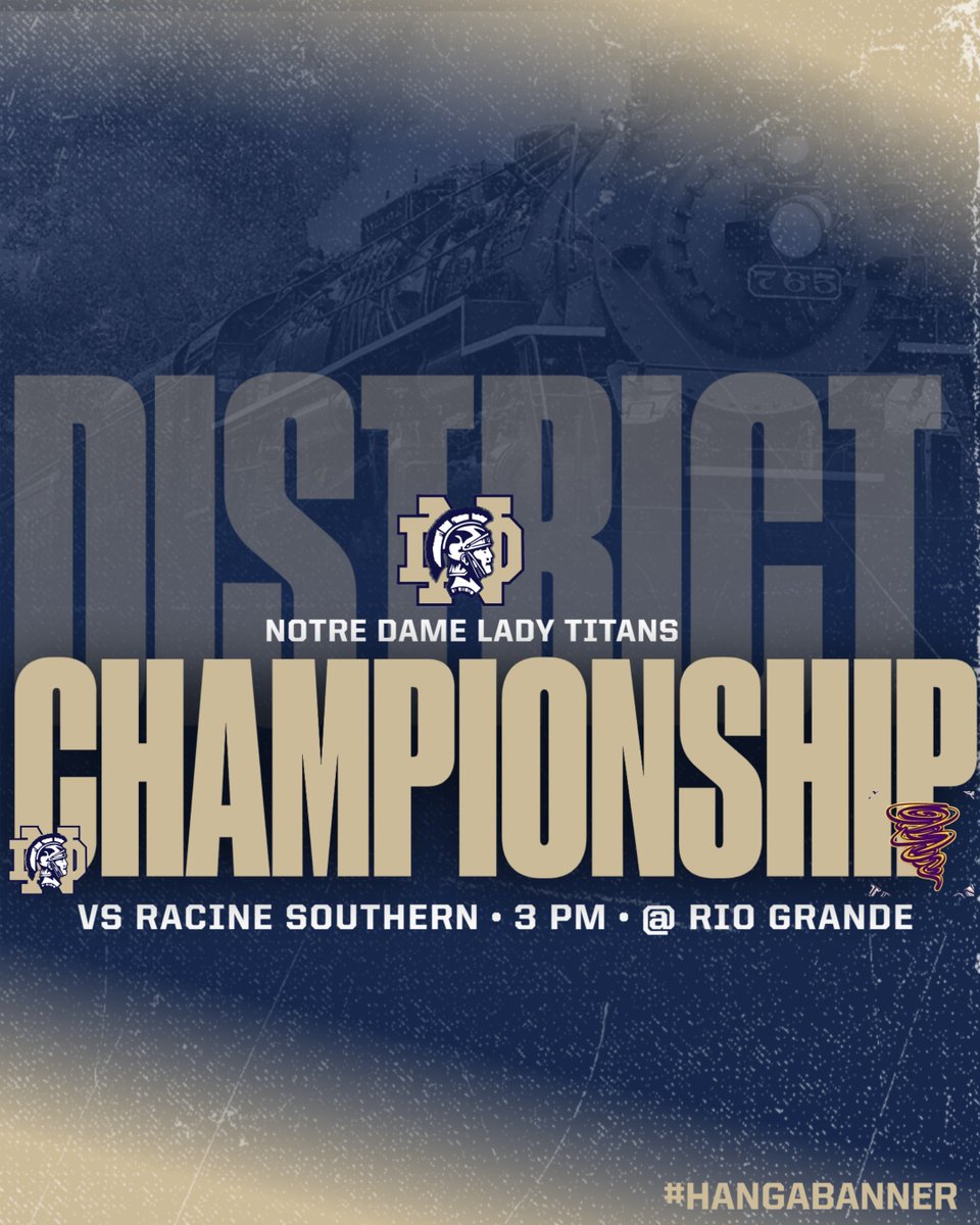 GoNDTitans's tweet photo. The Lady Titans will take on @tornadoessb in a District Championship today at Rio Grande with a 3pm first pitch. #hangabanner #gofor4 #lg https://t.co/9q8Yc2MQ1e