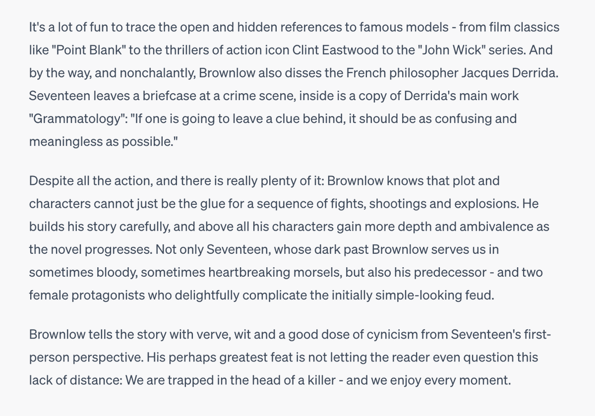 John Brownlow on Twitter "Lovely review of the German translation of