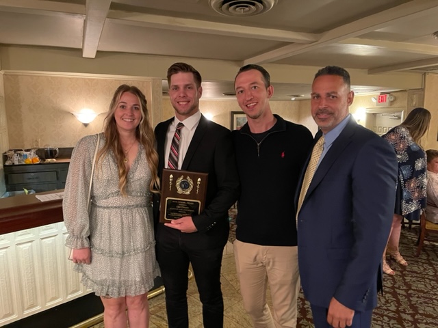 EPHSCrusaders's tweet photo. Congratulations to Dan Distasio (Head Coach Baseball) for being honored with the Special Service Award by the BCCA at the Fiesta. Thank you for all you do for the student athletes of Elmwood Park! #bcca #bcwca @EPPS_HighSchool @EPPSNJ @EPBaseballCru https://t.co/ZYeODmb5gj