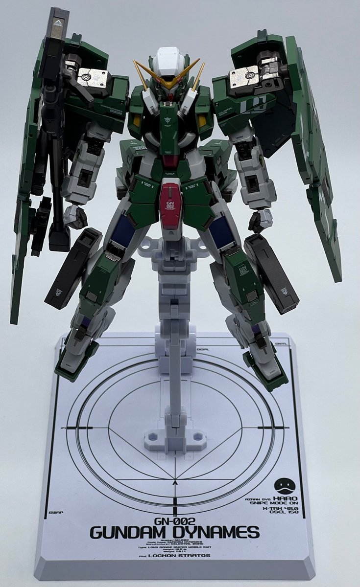 「#METALBUILD ガンダムデュナメス&デヴァイズデュナメス   台座デザイ」|柳瀬敬之：メカデザイナーのイラスト