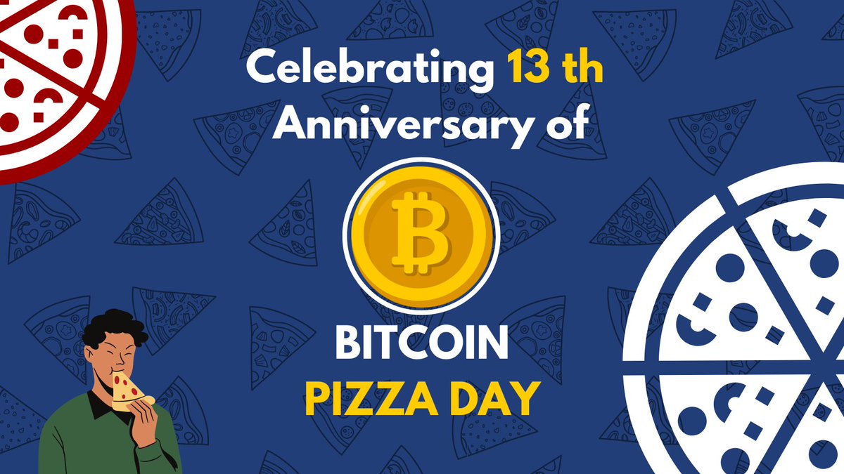 NewTribeCap's tweet photo. In 2011, a total of 10,000 #BTC could only buy 2 pizzas 🍕😅 

Well, today you could get a whopping 30 million pizzas for the same price! 🤑 

Talk about cheesy returns? Enjoy the slices and celebrate the delicious evolution of #Bitcoin! 🤩

Happy #BitcoinPizzaDay!🍕 https://t.co/XGeR3LWx4L