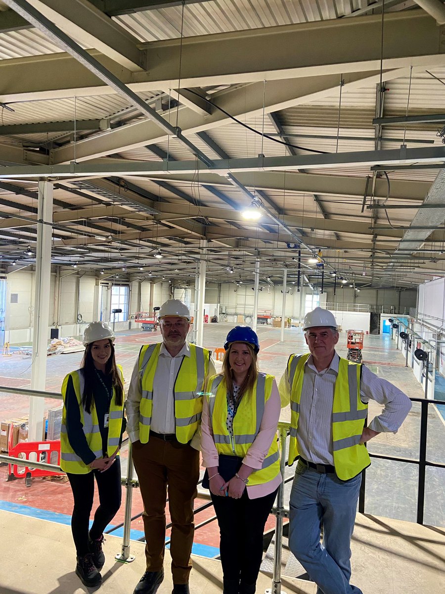 cturleywast's tweet photo. Great to be able to visit the site of another big development for us today, the much needed new SE Wales fleet workshop in Merthyr, and meet WG colleagues and contractors on site. It’s going to be a great facility for a key support service keeping our fleet on the road. 🚑🚑🚑 https://t.co/T9uqzhq4c0