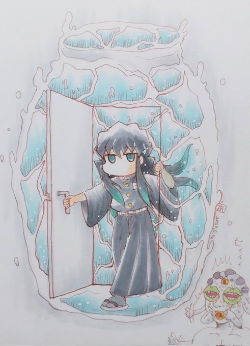やっと出られたね。 なんと??普通にドアを開けて出てきてるううう??? 2週間も閉じ込められたから、……後はどうなるかわかるよね? ヒイィィィ怖いいい!!!