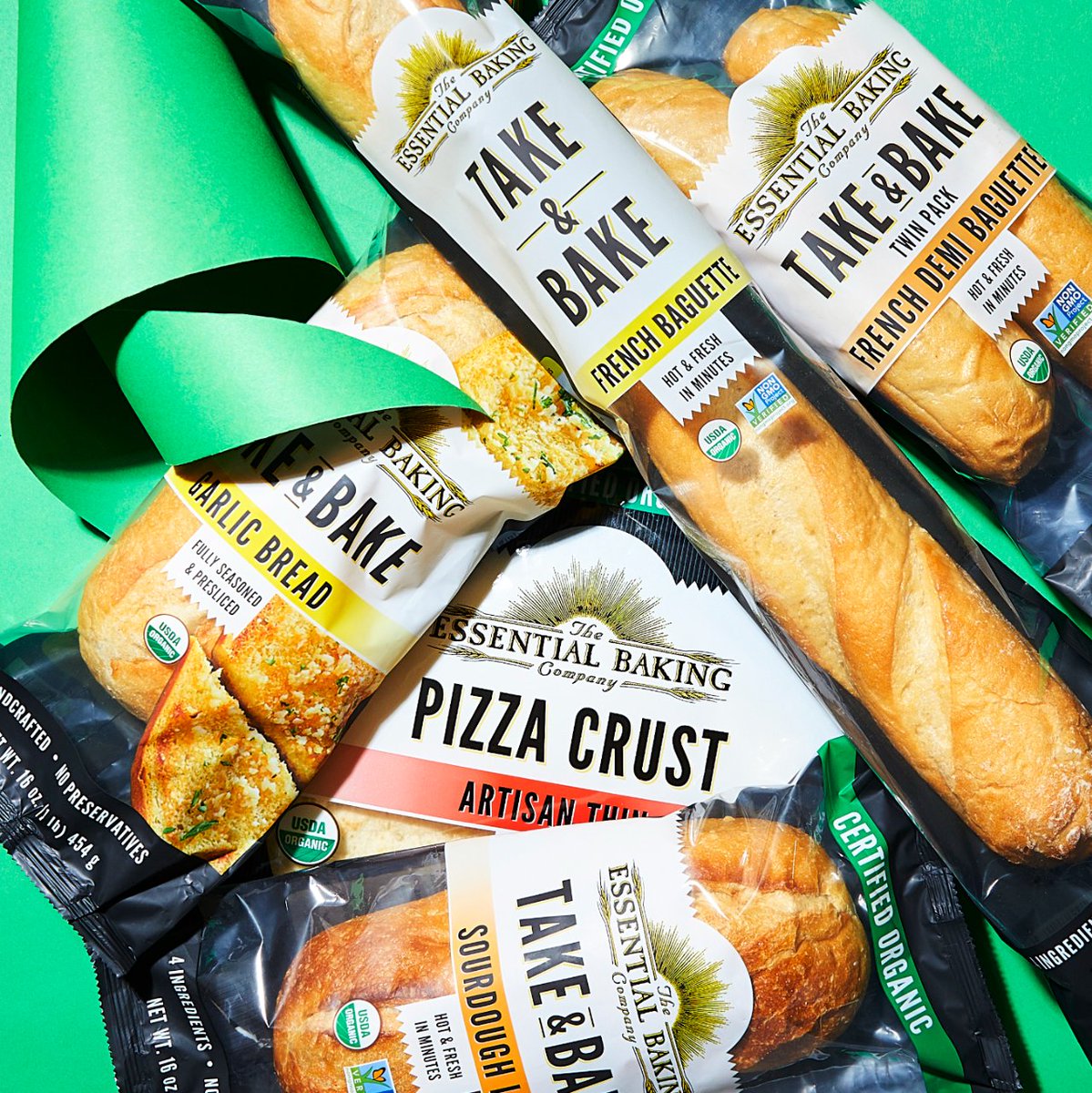 EssentialBaking's tweet image. Have you tried all of our Take &amp;amp; Bake flavors? 🤔

Whether you like #GarlicBread, #Sourdough, #Frenchbread, or #pizza, we've got something for everyone! 🧄🍞🥖🍕

Check out all of our flavors at essentialbaking.com/take-and-bake/, and enjoy hot, fresh, homemade bread in just 12-15 minutes!