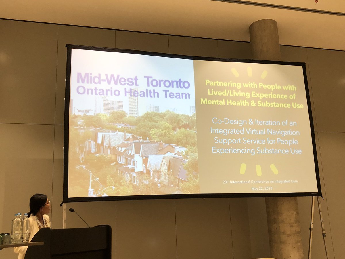 Thank you @rosanra for a great presentation on the work of #ontariohealthteams @ #ICIC2023 @MidWestTO_OHT