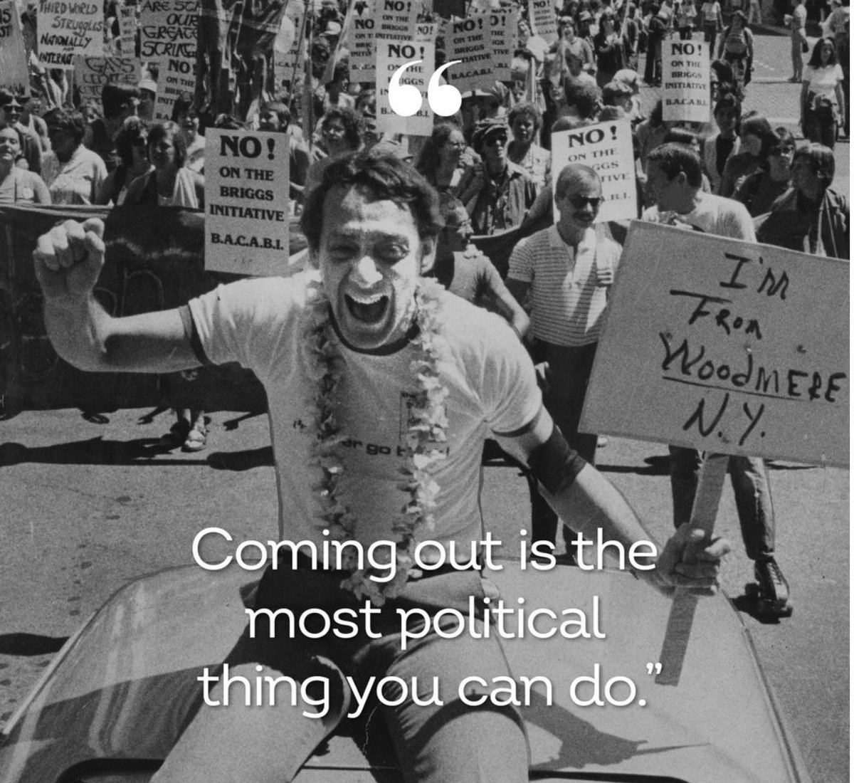 NorthShoreLGBT's tweet photo. #HarveyMilkDay https://t.co/syFIkjxMit