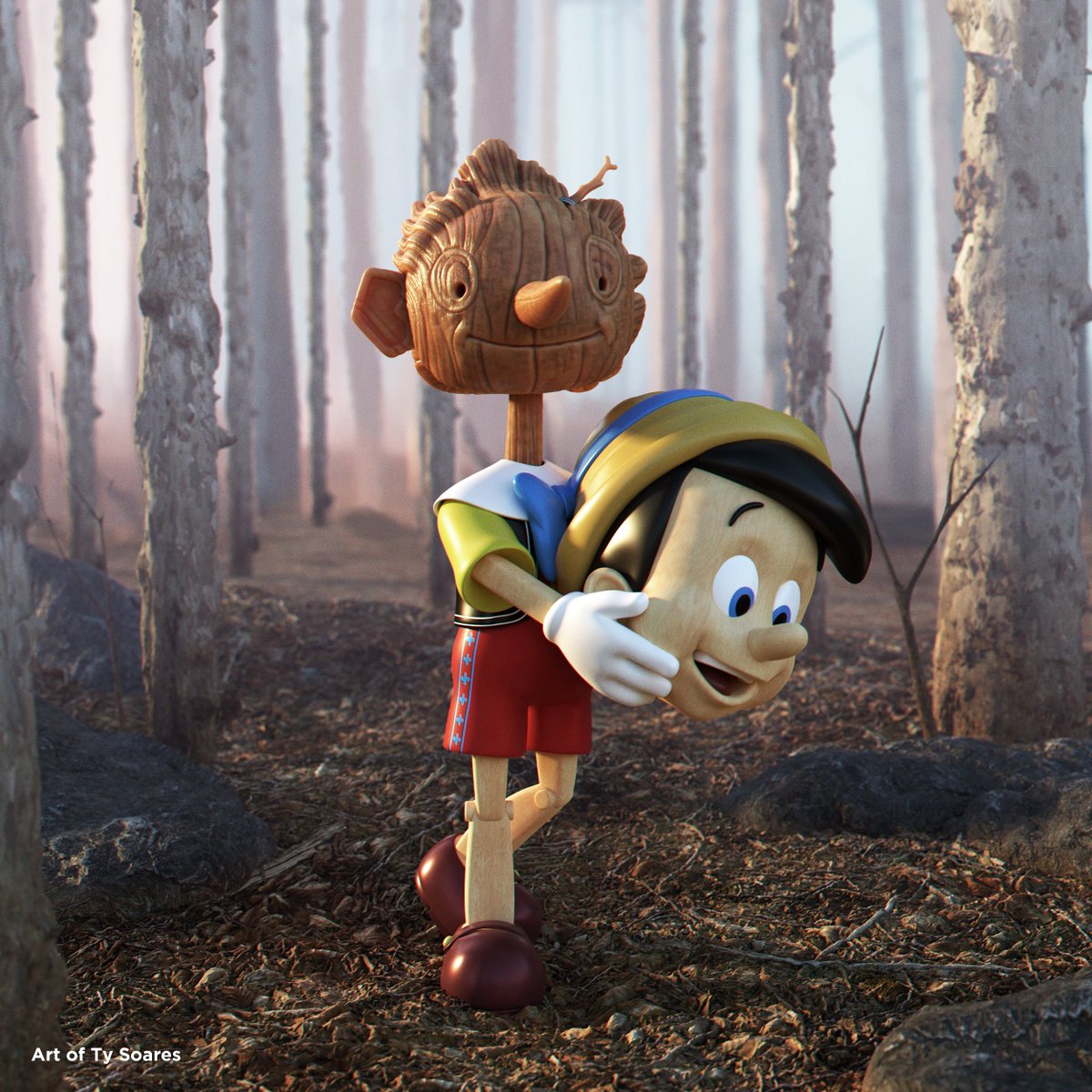 Pinocchio unmasked

#disney #netflix #b3d #stylized #characterdesign #blendercycles #blenderartists #cgiart #cg #3dsculpting #3dmodeling #zbrush #WhatIf