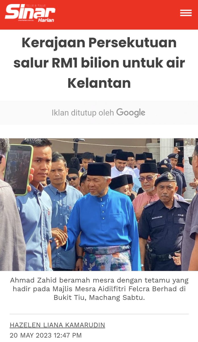 FaktaBukanAuta's tweet photo. Tahukah anda kenapa air kelantan kotor? 

Air Kelantan Sdn Bhd (AKSB) kata mrk takde dana &amp; perlu bantuan Pusat.

Apa Pusat buat?

Salurkan RM1 billion utk AKSB.

Dah dapat duit apa keutamaan AKSB?

Bina loji rawatan? ❌

✅RM10,000 utk Lembaga Pengarah
✅RM200 utk staf bawah https://t.co/rYmxEpXJR1