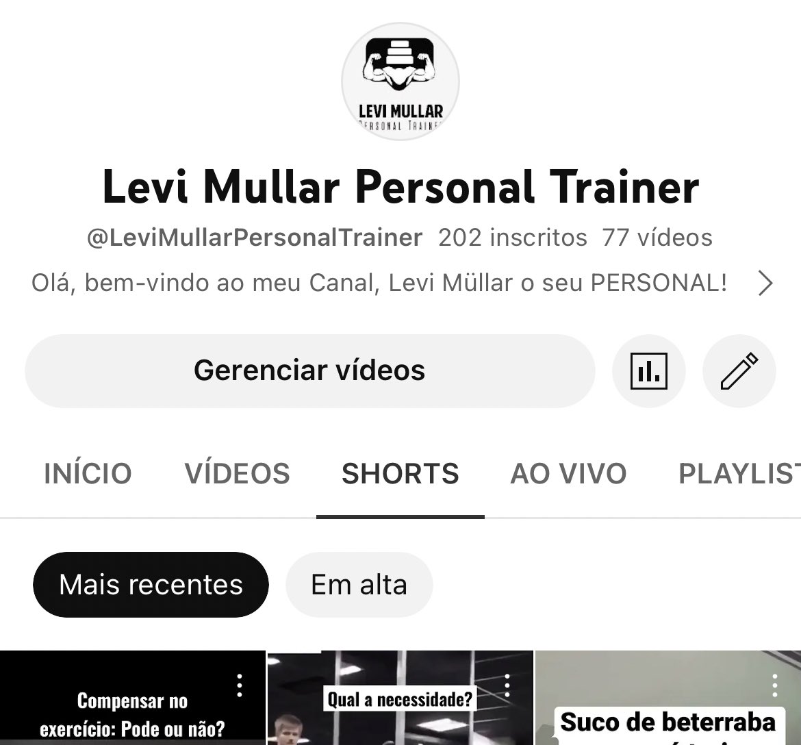 Chegamos aos 200 inscritos no meu canal do Youtube. Gratidão a todos que apreciam o meu trabalho 🍾🙏🏻❤️💪🏻

#gratidao #youtube #obrigado